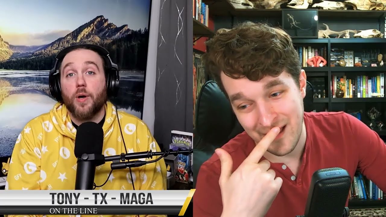 MAGA Caller MELTS DOWN When Asked About Gaza Civilian Deaths | Jimmy Snow + Forrest Valkai