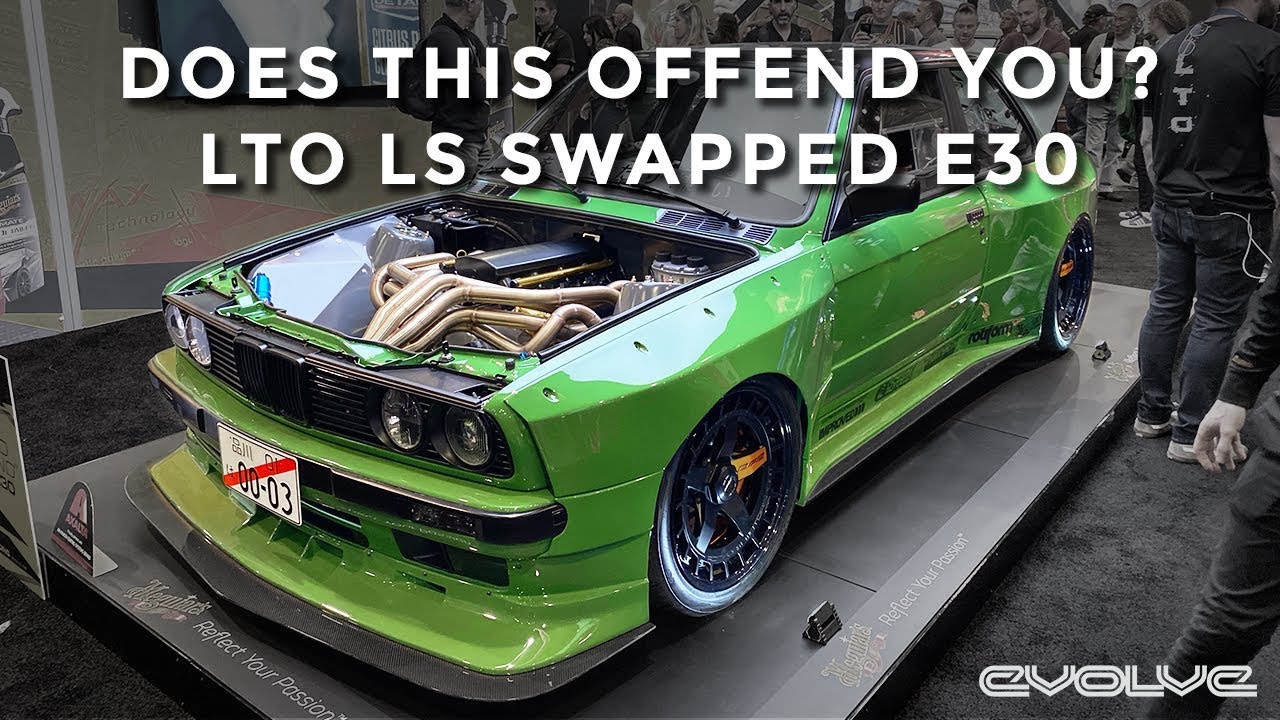 Viewers may find Offensive : The RFR LS swapped LTO E30