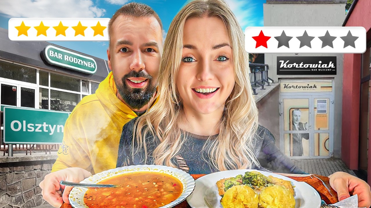 OLSZTYN! - Sprawdzamy NAJWYŻEJ i NAJNIŻEJ oceniany BAR MLECZNY! | Check In