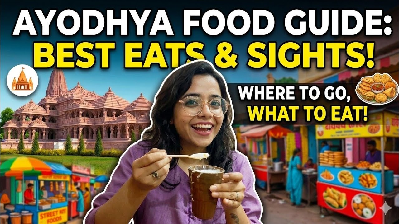 What to do and where to eat in AYODHYA | Ram Mandir Ayodhya 