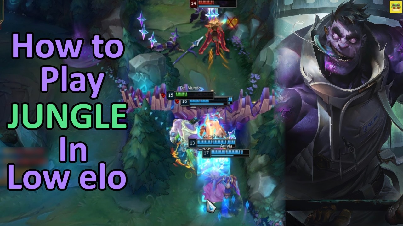 How to play Mundo jungle | Mundo low elo gameplay