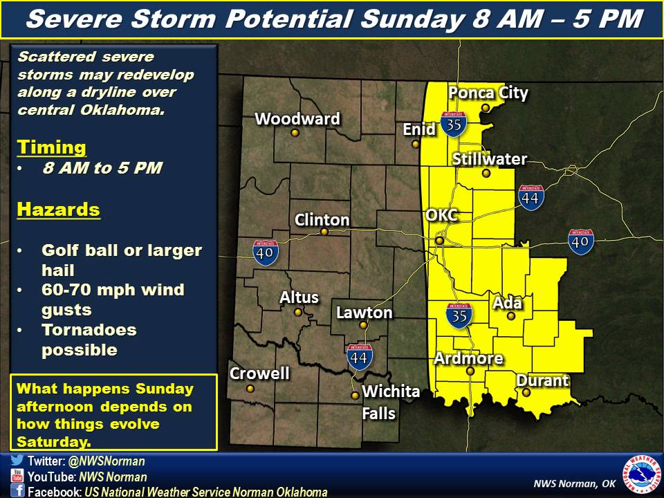 Severe Weather Update - April 25, 2014 @ 7:30pm