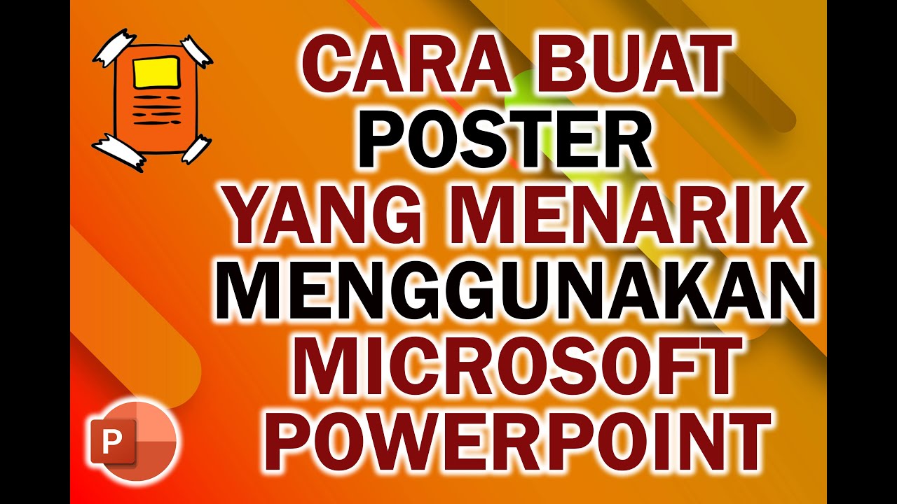 BUAT POSTER WEBINAR MENARIK MENGGUNAKAN MICROSOFT POWER POINT, BUANG BACKGROUND GAMBAR