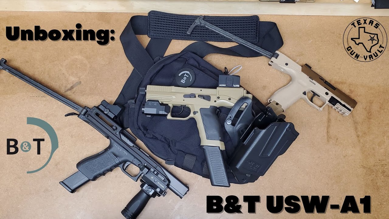 Распаковка: B&T USW A1 (универсальное табельное оружие)