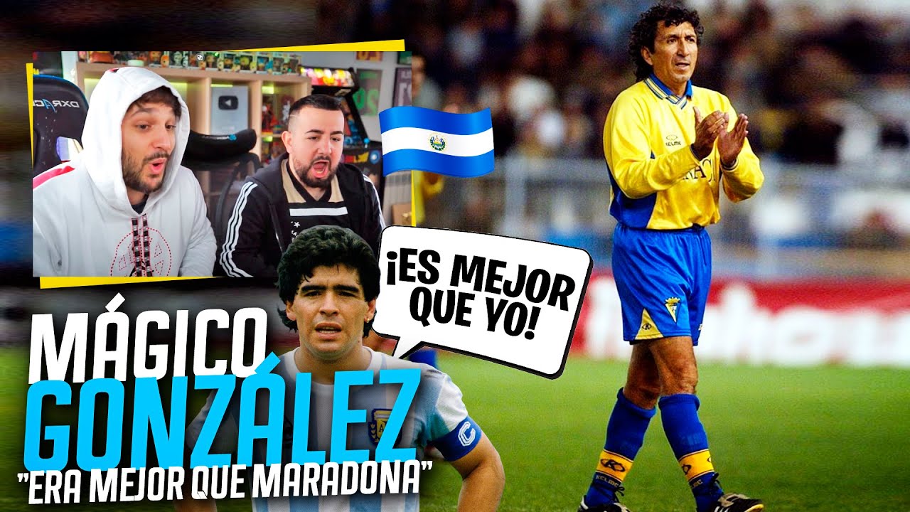 REACCIONANDO al MÁGICO GONZÁLEZ! MARADONA DIJO QUE ERA INCLUSO MEJOR QUE ÉL con PAPI GAVI