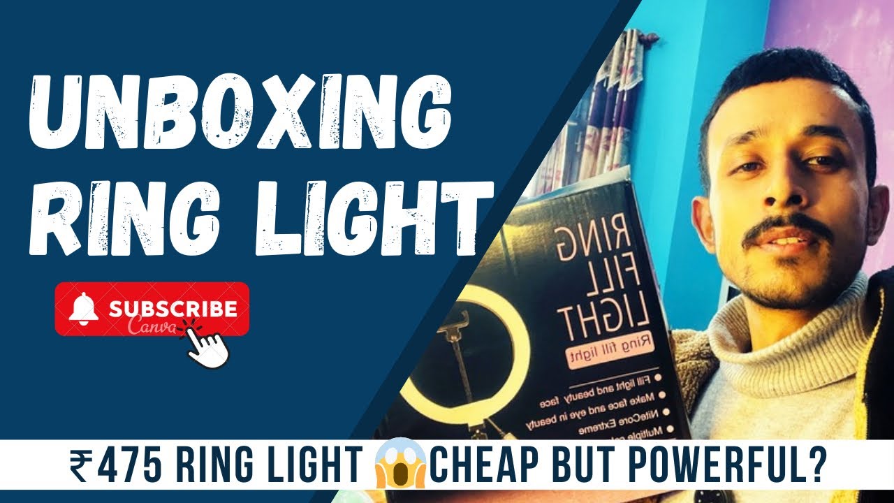 Cheap Ring Light for YouTube & Reels 😍 | Meesho Unboxing | Roam With Abhay