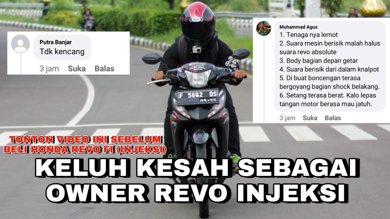 MENDING REVO KARBU ❗❗KELUH KESAH USER HONDA REVO FI (INJEKSI) || Motovlog Indonesia