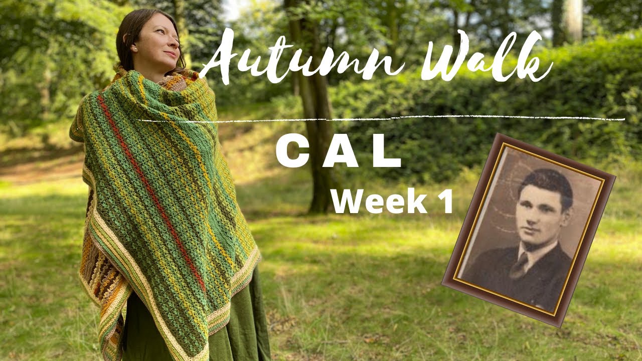 Crochet A Long Blanket 2020: 🍂 AUTUMN WALK 🍂  // Week #1 | Ophelia Talks Crochet