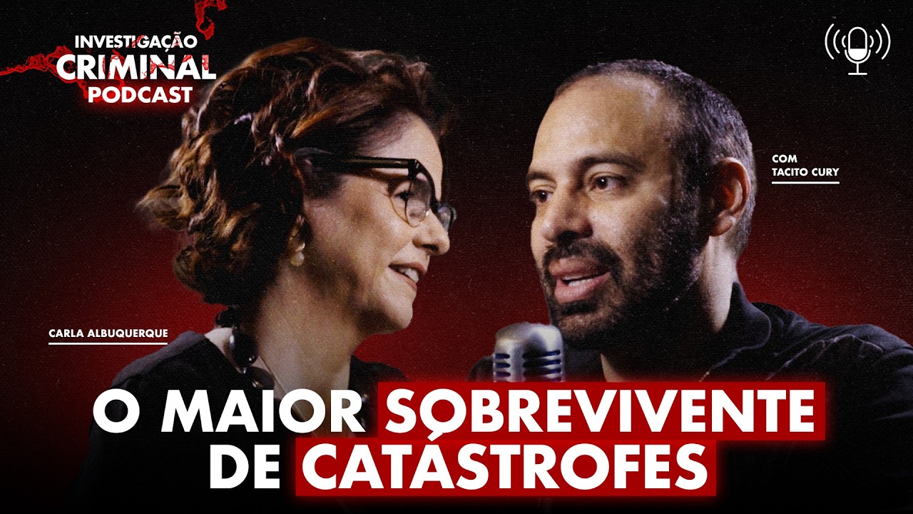 ELE SOBREVIVEU AO 11 DE SETEMBRO E AO TSUNAMI DE 2004 - TÁCITO CURY - INVESTIGAÇÃO CRIMINAL PODCAST