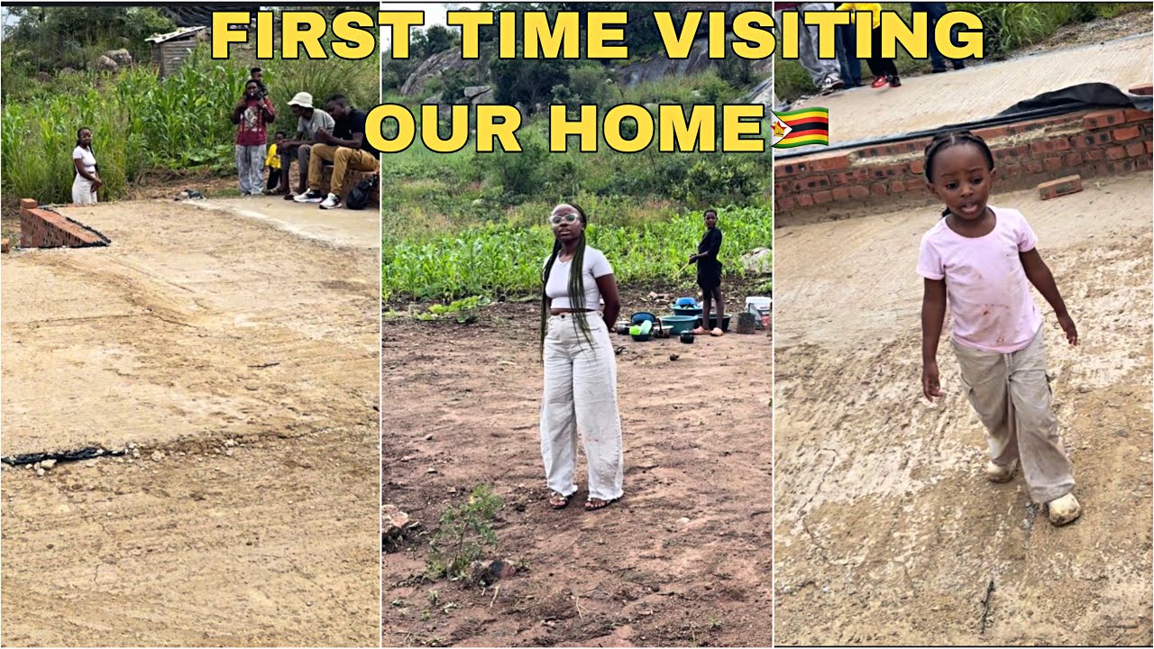 KIM’S FIRST TIME VISITING OUR HOUSE IN ZIM🏡🇿🇼