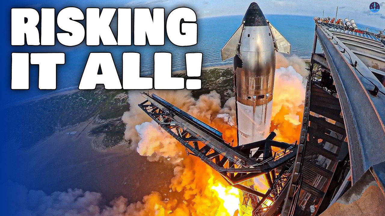 SpaceX официально представила грандиозную цель для последнего полёта Starship Gen-2! Вовремя гото...