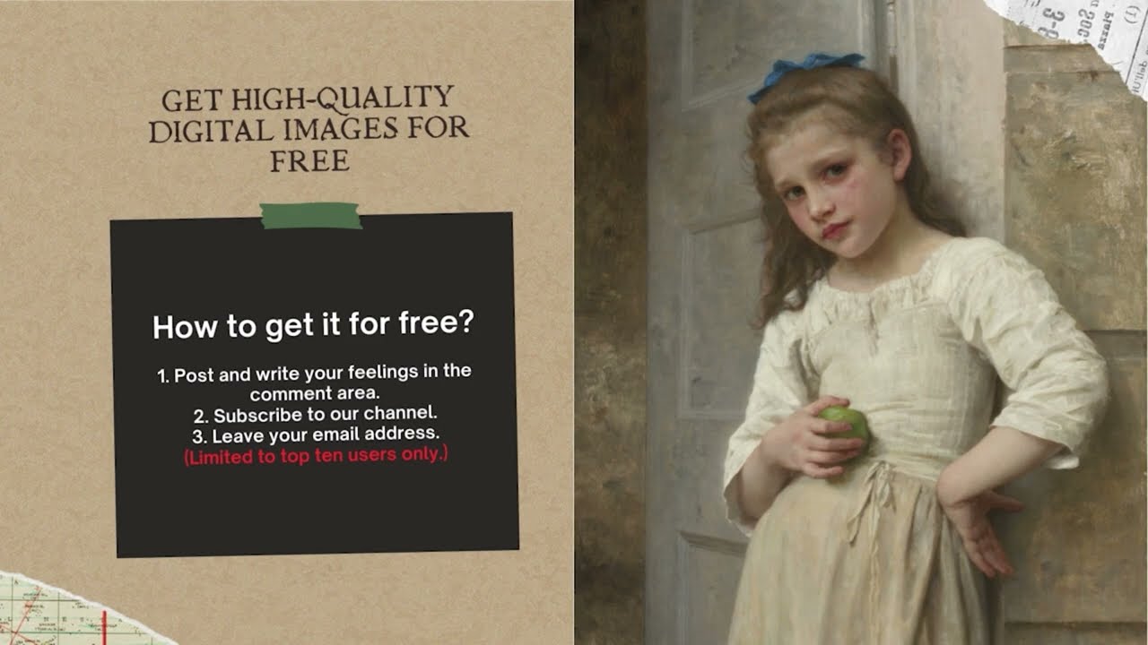 An Unforgettable Painting by William-Adolphe Bouguereau!