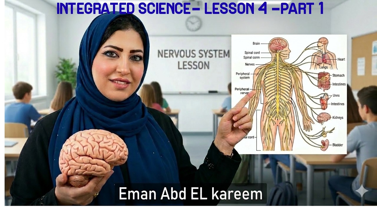 sensation and response -lesson 4 - integrated science -part 1