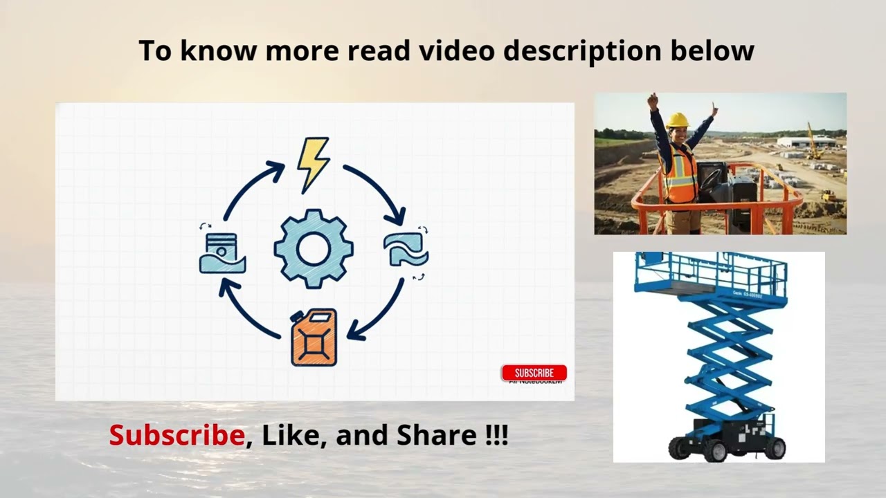 Ultimate Rough Terrain Scissor Lift: Hybrid Power & Safety