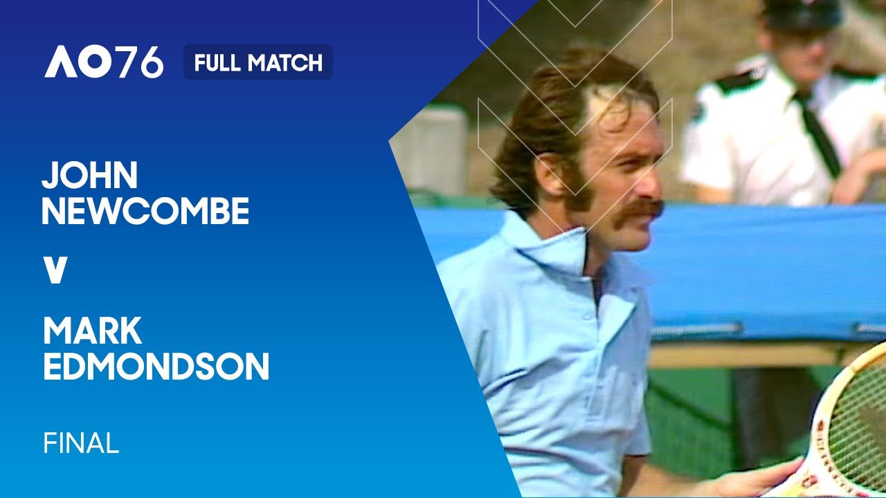 John Newcombe v Mark Edmondson | Australian Open 1976 Final