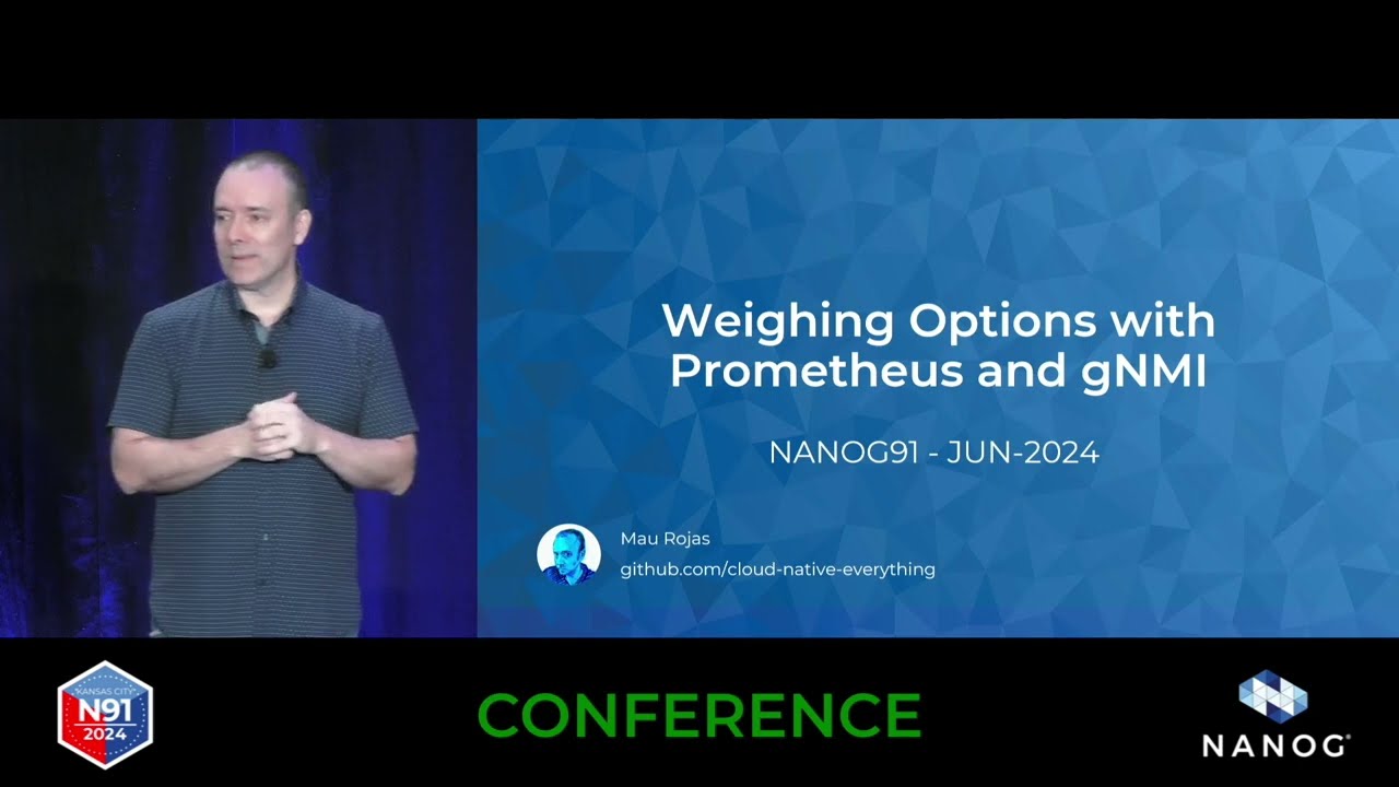 Weighing Options with Prometheus and gNMI