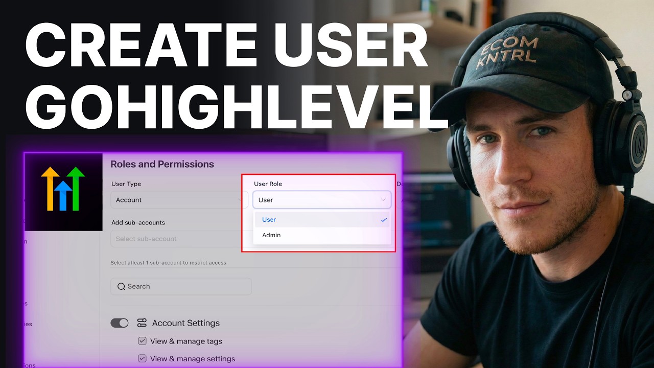 How to Create a User or Team Member in GoHighLevel (2026) | Step By Step Setup