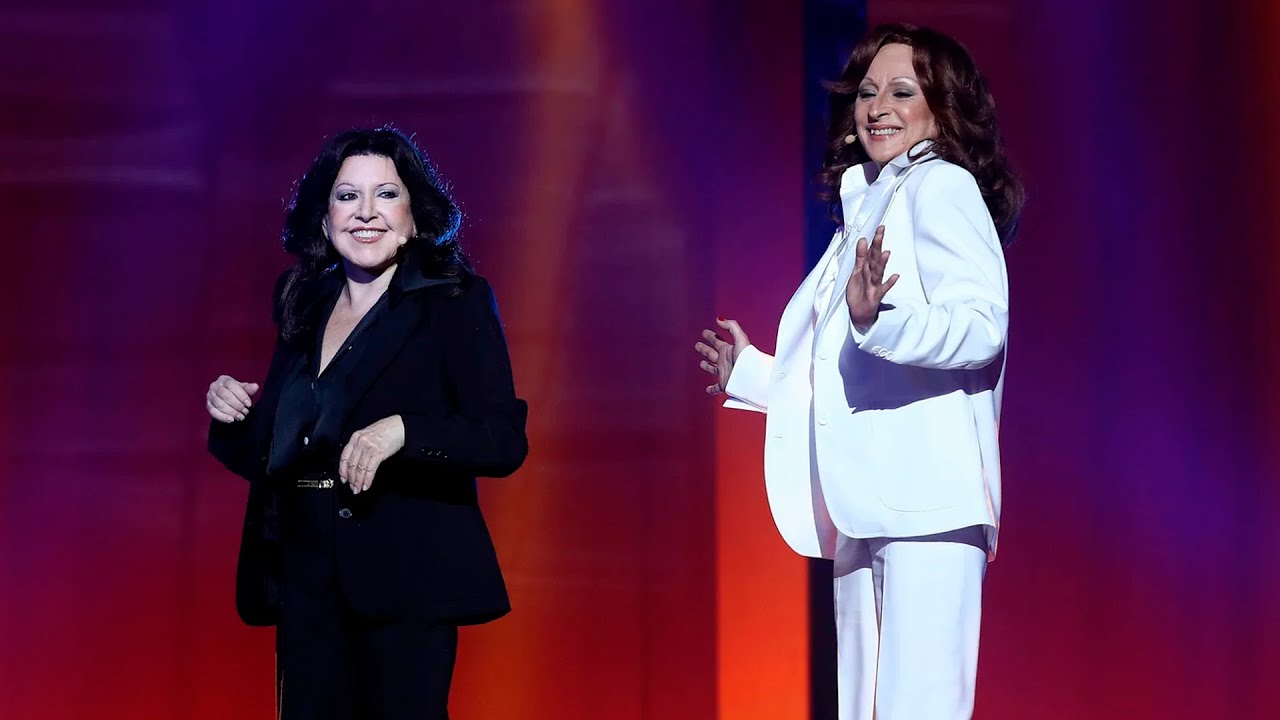 Loles León y Mariola Fuentes imitan a Baccara en 'Yes Sir, I can boogie' - Tu Cara Me Suena