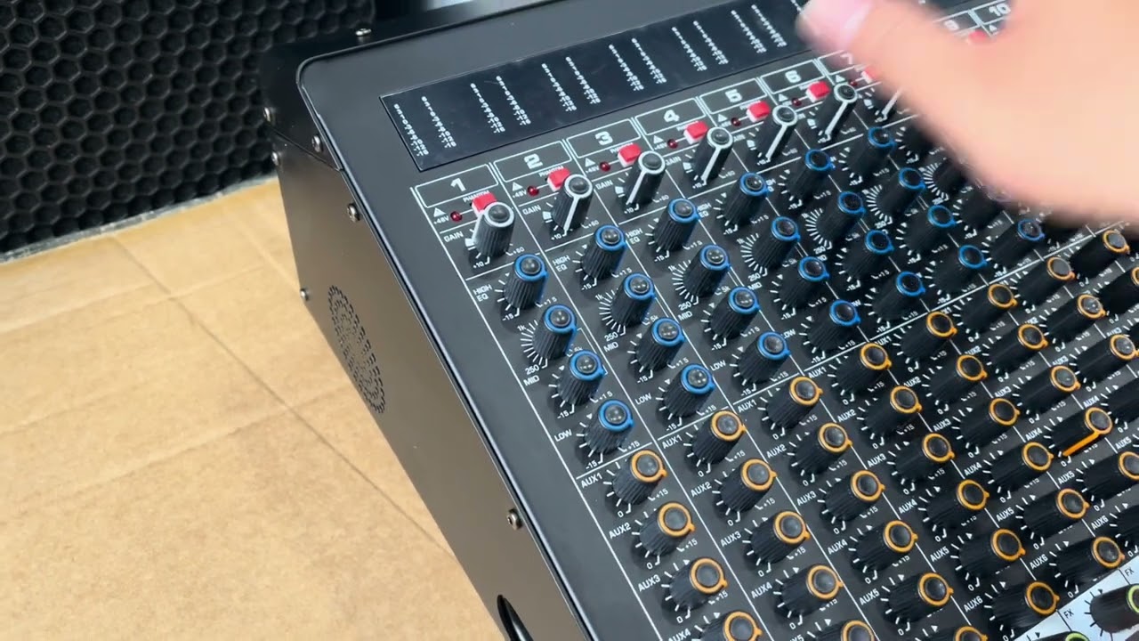 Mixer Ânog Morgan Sound Amix8 và Amix12