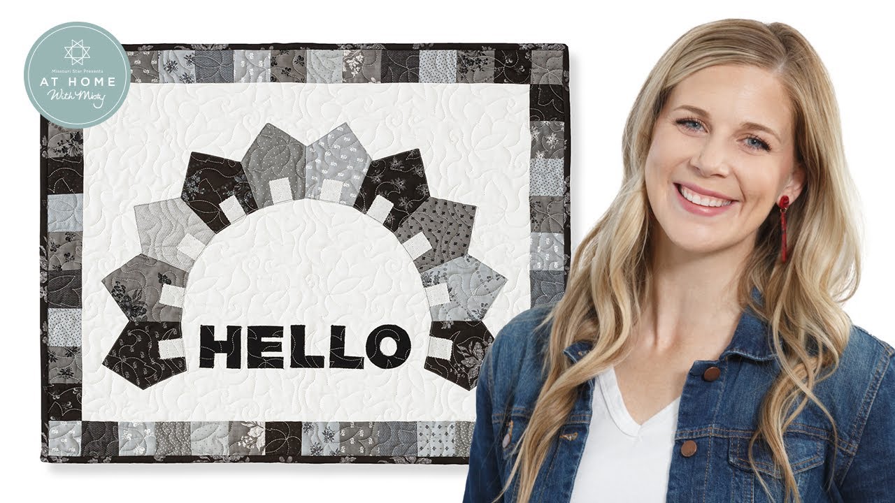Создайте «Hello Wall Hanger» с Мисти Доан на сайте «Дома с Мисти» (видеоурок)