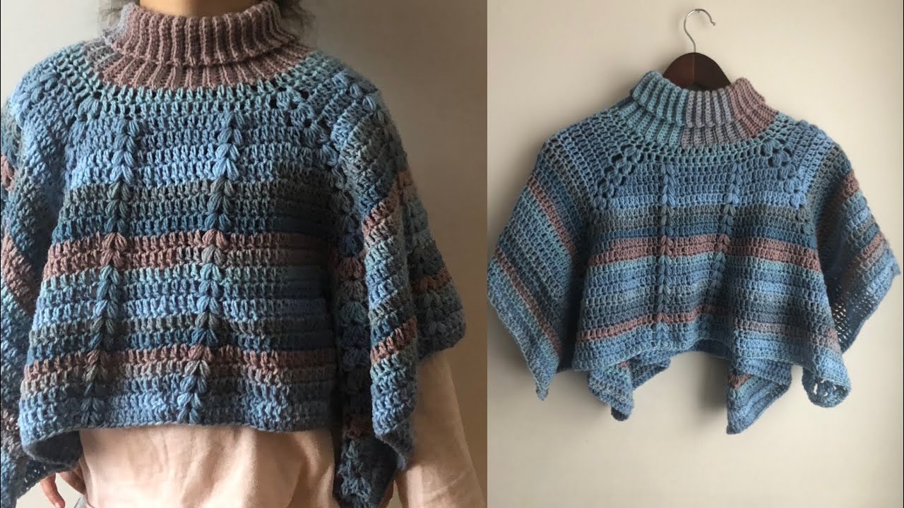 Cape ou poncho avec col: (c.p)
