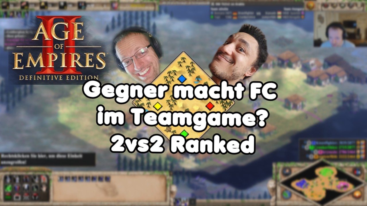 Römer im Ranked 2vs2 / Arabien (Age of Empires 2 Definitive Edition)