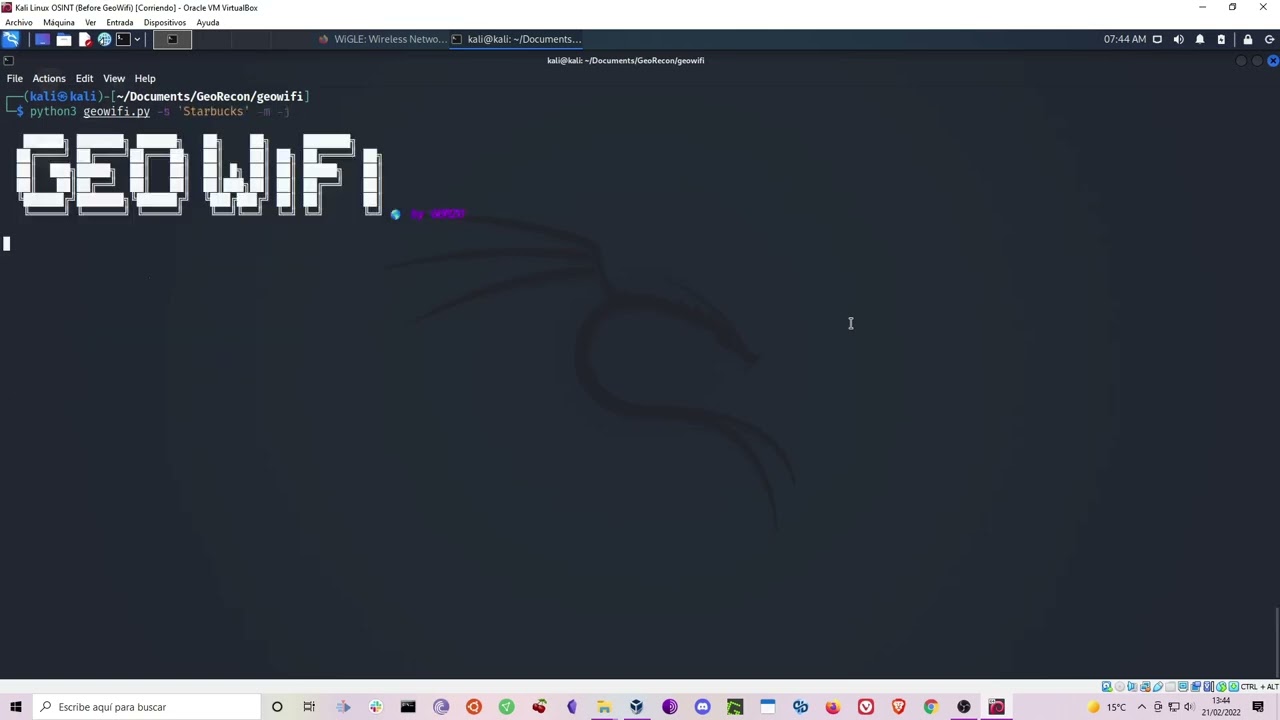 OSINT con Linux - Modulo 7.3: GeoWifi