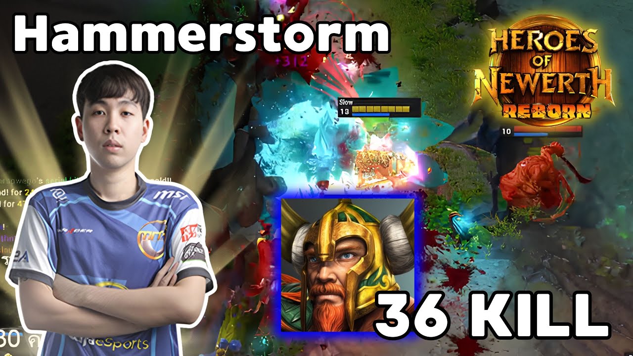 HoN REBORN - Hammerstorm ไล่ทุบ สนุกอยู่คนเดียว