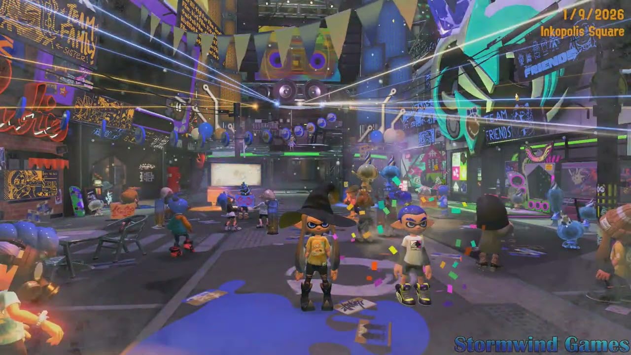 Splatoon 3 - Using Every amiibo For FrostyFest 2026 | Who Do You Spend the Holidays With? Splatfest