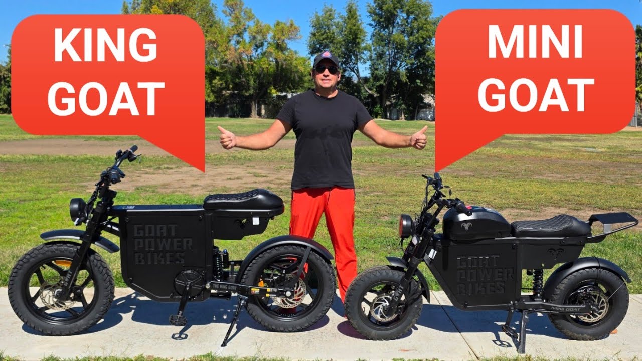 Which One Fits YOU? King Goat or Mini Goat Electric Bike