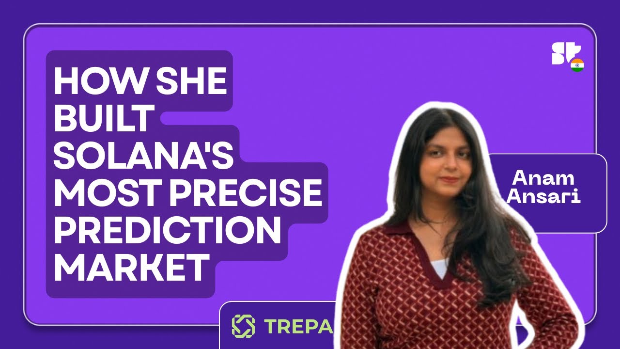 How She Built Solana’s Most Precise Prediction Market | Anam Ansari (Trepa) 