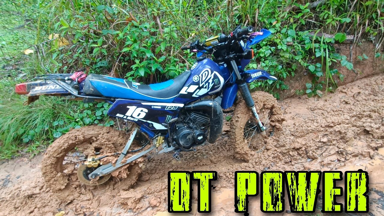 2 Stroke Power Light Trail Adventure || DT 125