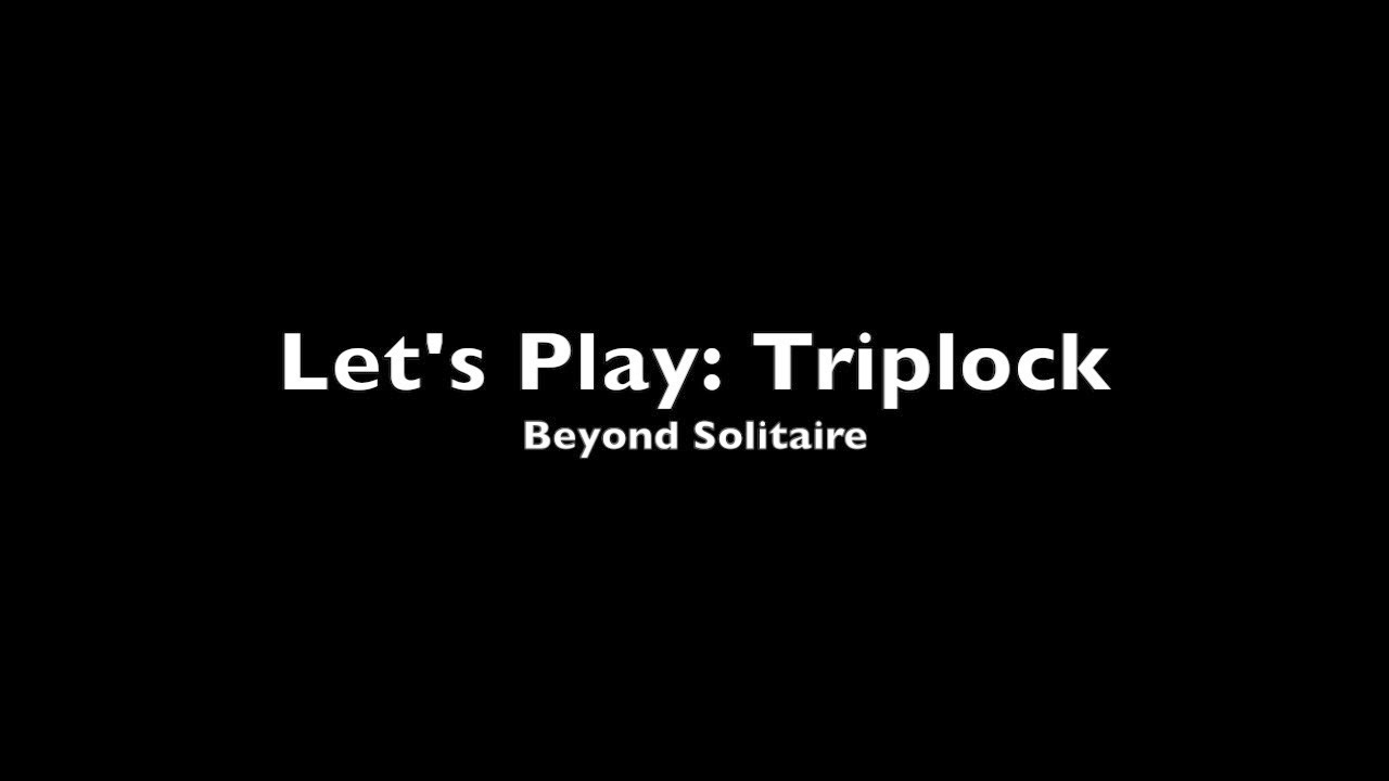Let's Play Triplock (Solo)