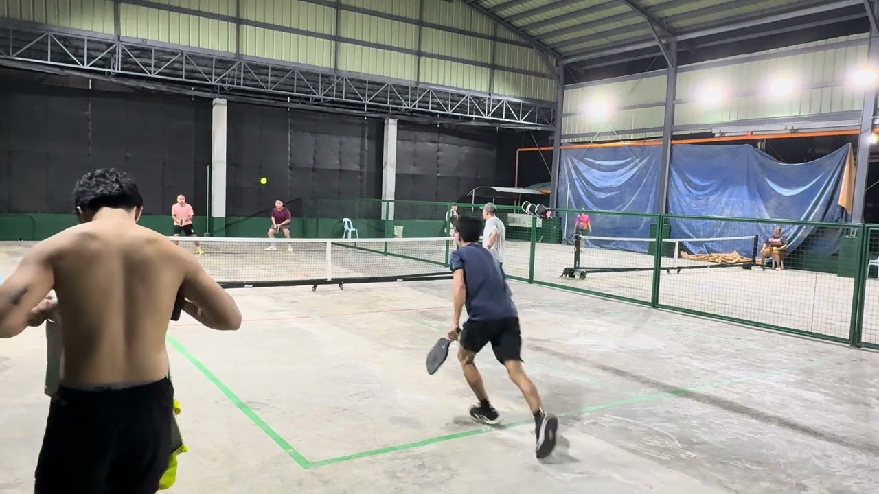 Bayad muna for now… hehehe !!! #pickleball #hobby #teamjbp #friendlymatch 