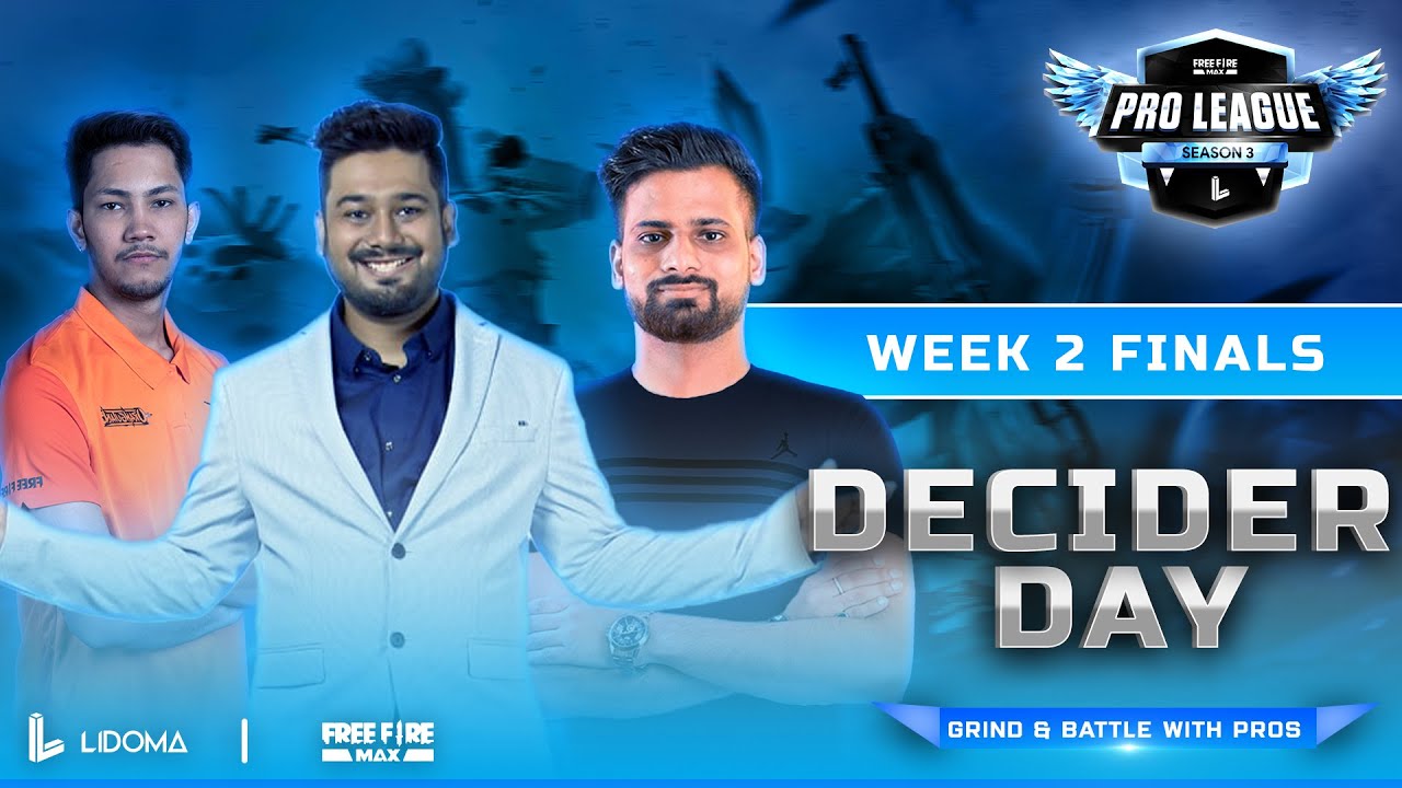 PRO LEAGUE S3 | WEEK 2 FINALS • DECIDER DAY FT. OG , MAFIAS ,TSG, TWOB @TotalGaming093 @ROCKYRDX