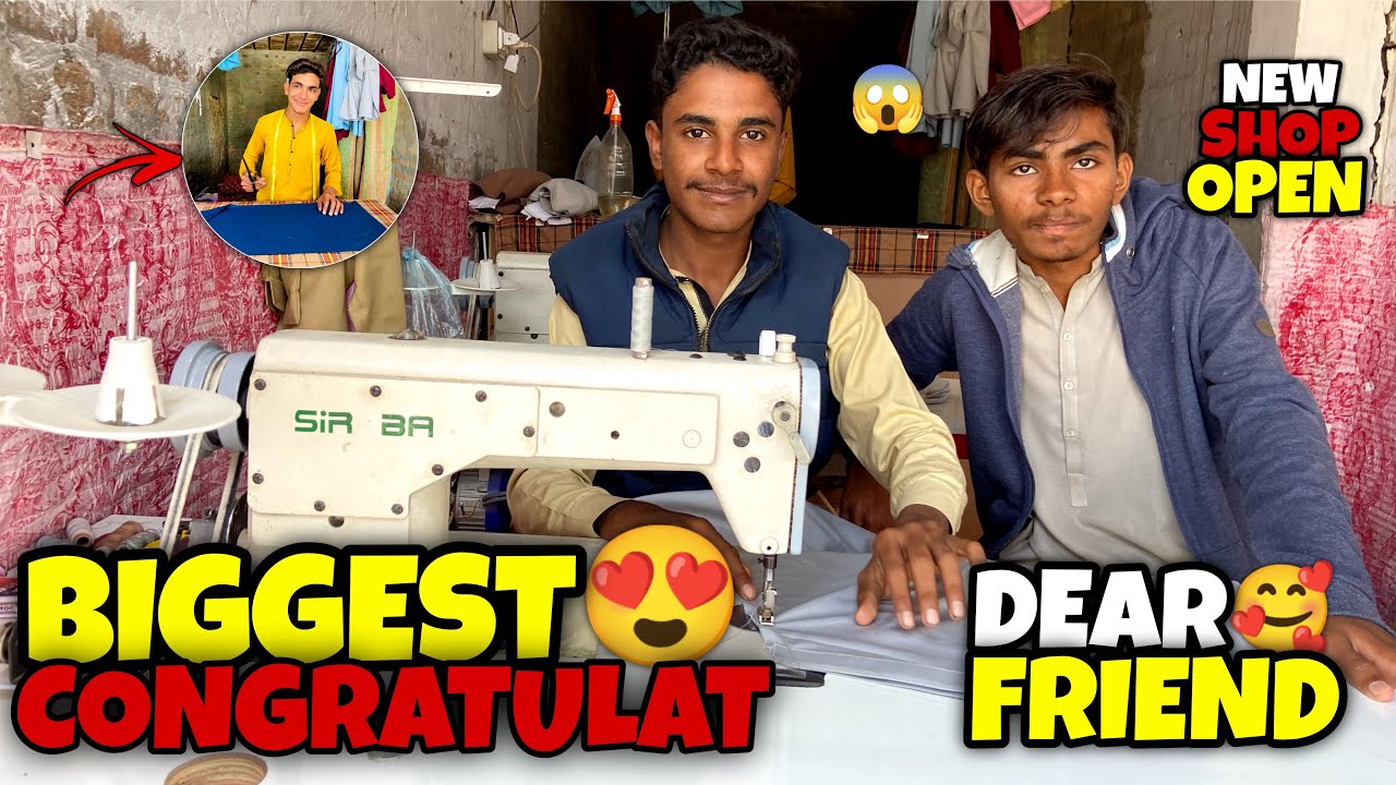 My Dear Friend New Shop Open 😍 Biggest Congratulations and Best Wishes 💕 | Hasnain Vlogs 