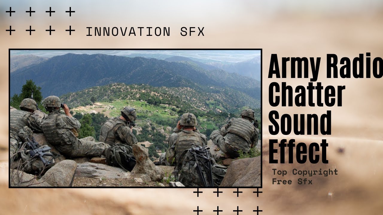 Army Radio chatter Sound effect - Military radio communication - Sound effect