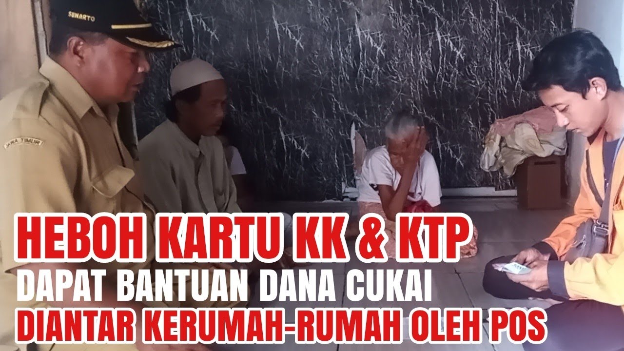 Simak Vido dibuat Geger Setiap Setiap Rumah Dapat Bantuan dar PoS
