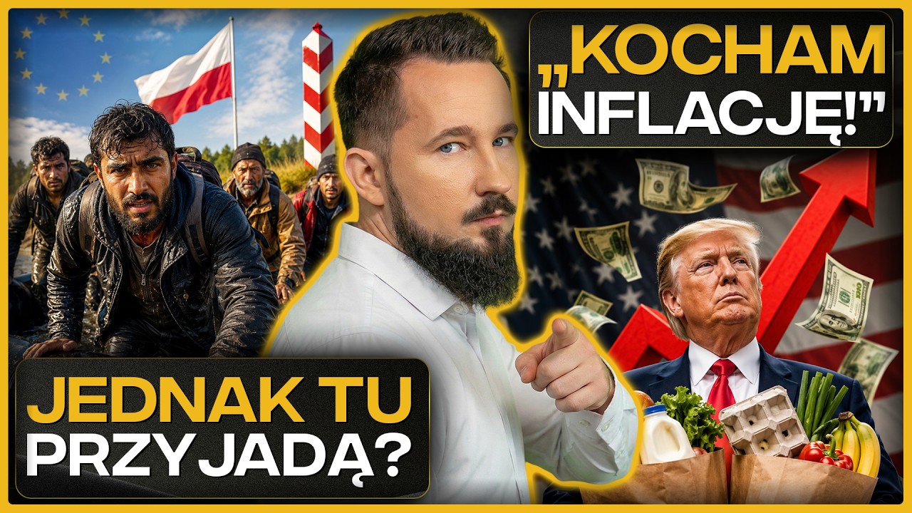 MIGRANCI w POLSCE, TRUMP &bdquo;KOCHA INFLACJĘ&rdquo; i WIELKI DEBIUT SPACEX #BizWeek
