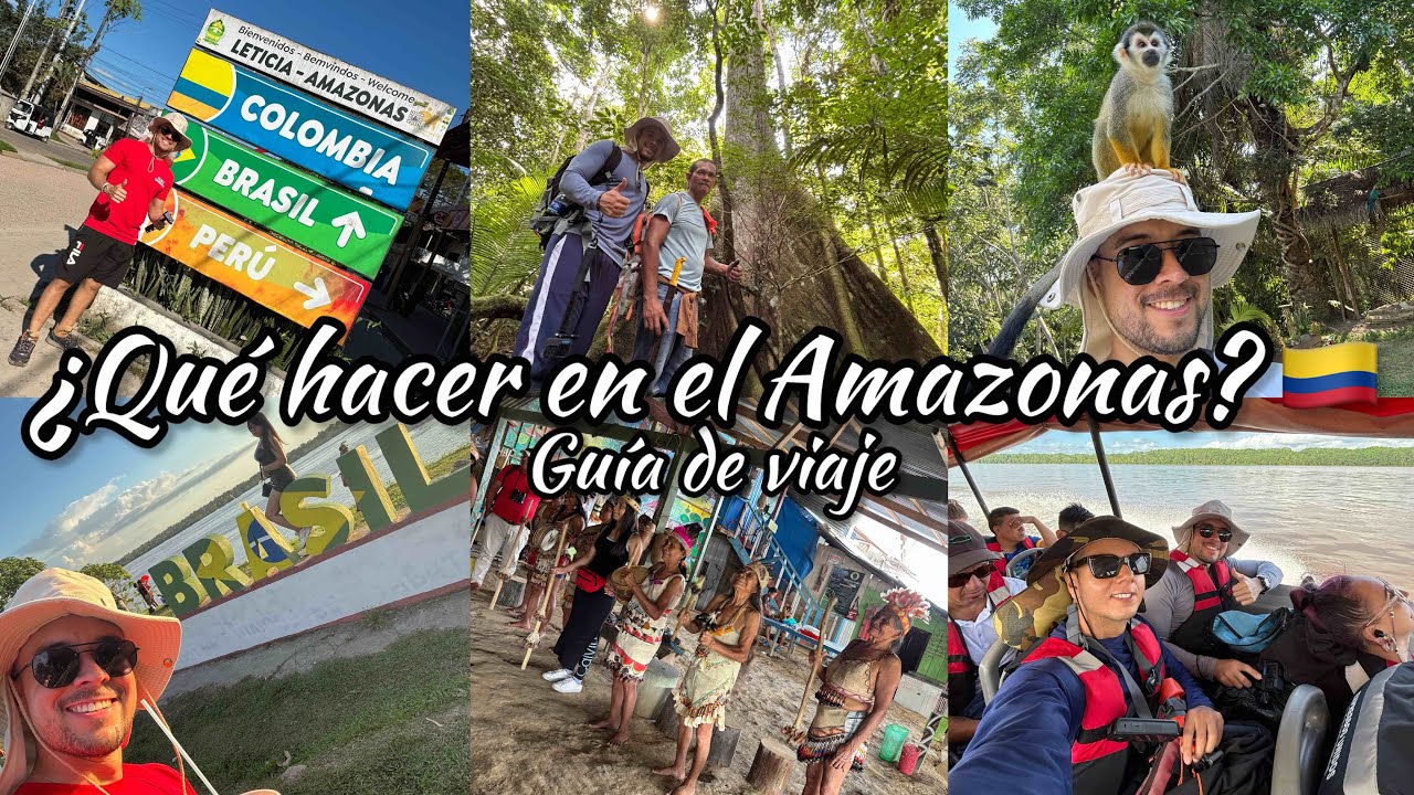 QUE HACER EN EL AMAZONAS COLOMBIANO😎Tour, Precios y Tips🐵LETICIA, PUERTO NARIÑO, TABATINGA🏞️