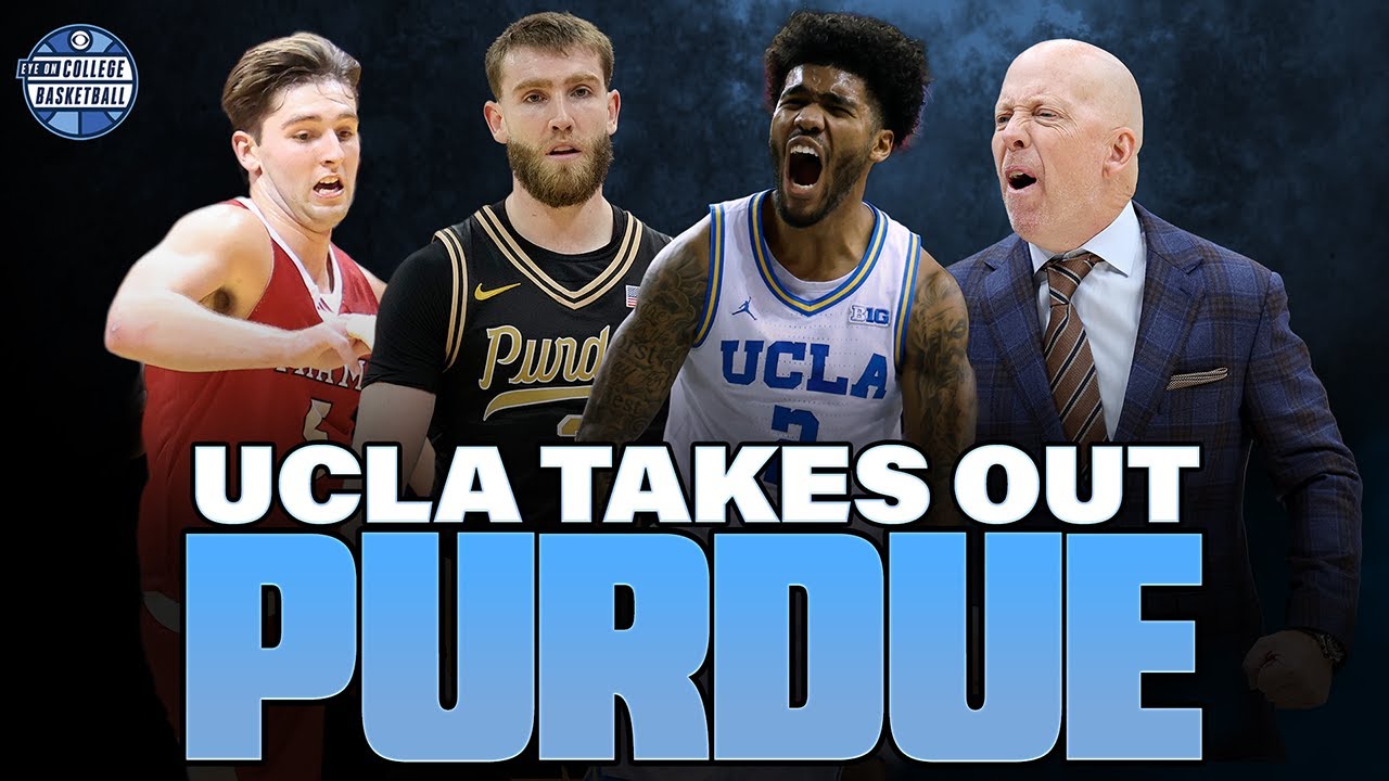UCLA upsets Purdue & Mick Cronin is mad; Miami (OH) is 20-0 & Wally is thrilled! CBB Tuesday recap