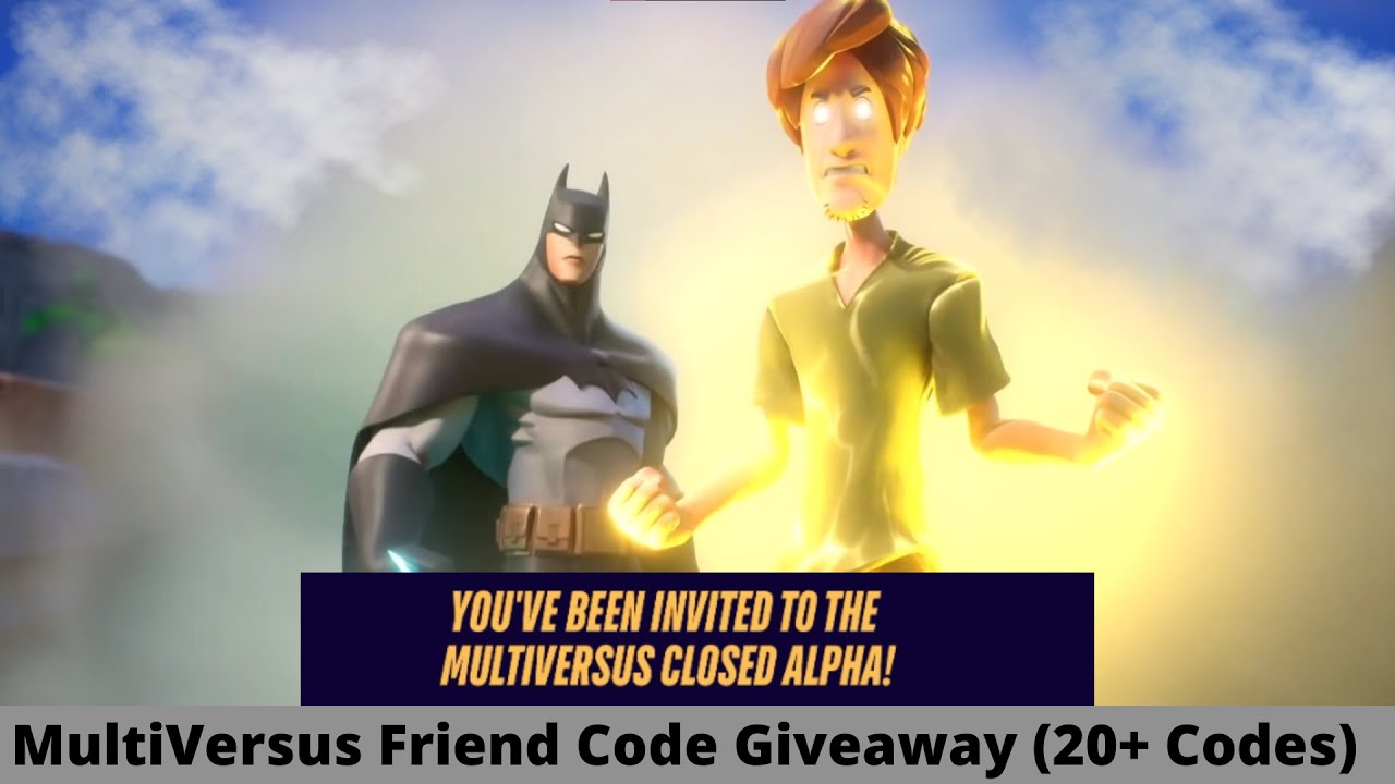 Multiversus Alpha Test Friend Code Giveaway
