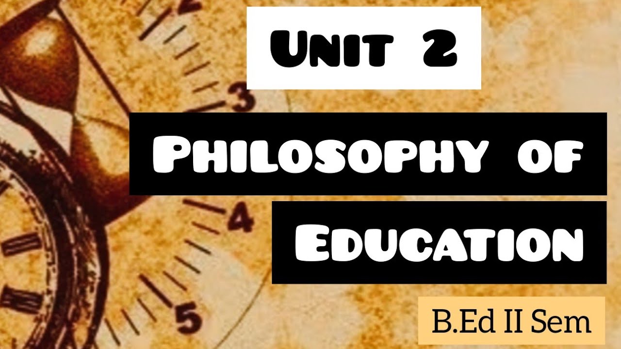 PHILOSOPHY 2nd Sem (2nd unit)
