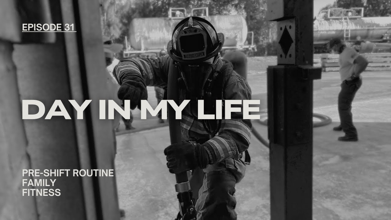 24 Hours as a Firefighter | Pre-Shift Life, Morning Run & Truth People Need to Hear