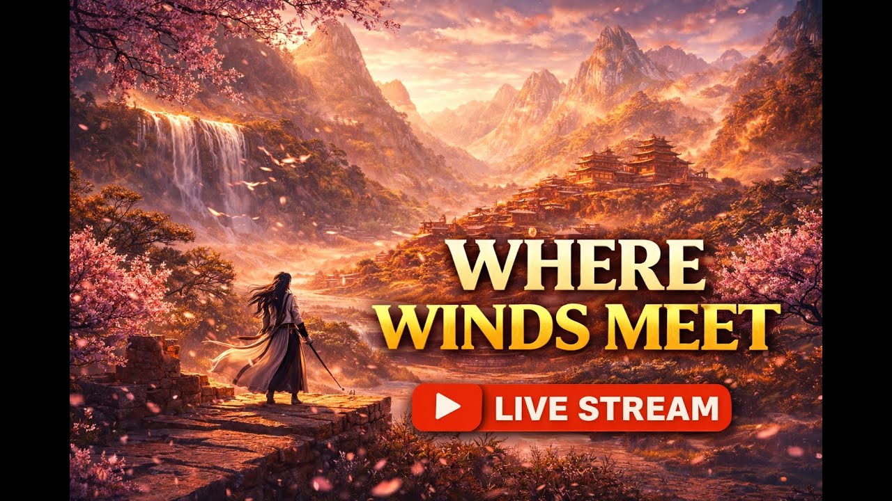 Where Winds Meet – Epic Open World Wuxia Adventure | LIVE Gameplay (Portrait)