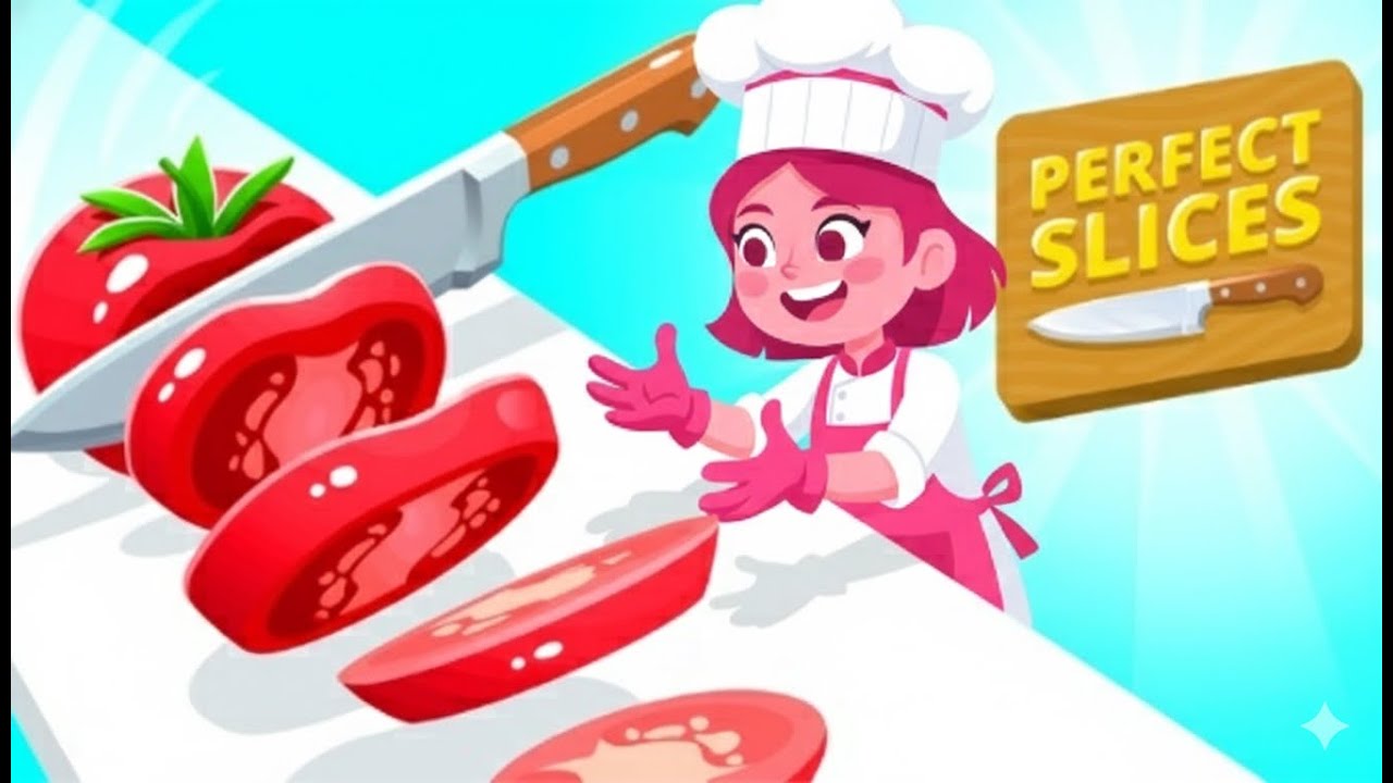 😱perfect slices playing game -😜 fruit cutting game live stream #perfectslice android gameplay