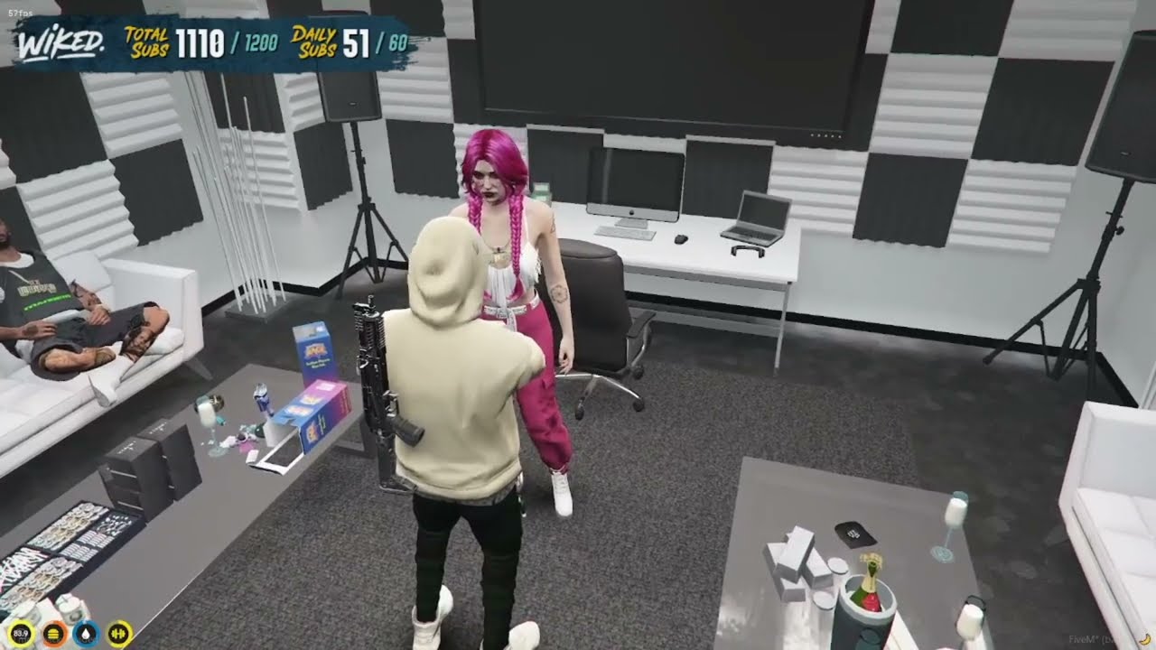 Dwayne & Lana SCREAM At Each Other In MDM Records Meeting... | Mandem NoPixel