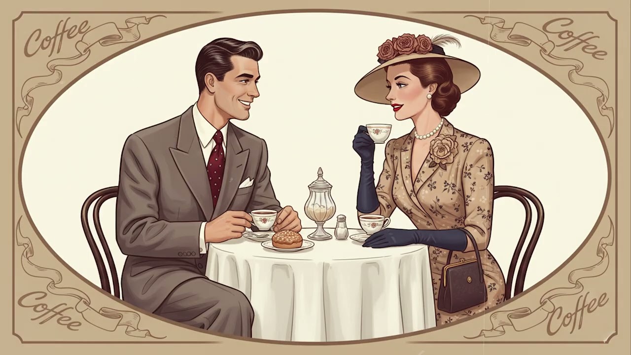Vintage Coffee: Warm Vintage Music Playlist for Breakfast and a Good Mood - Nostalgic Radio