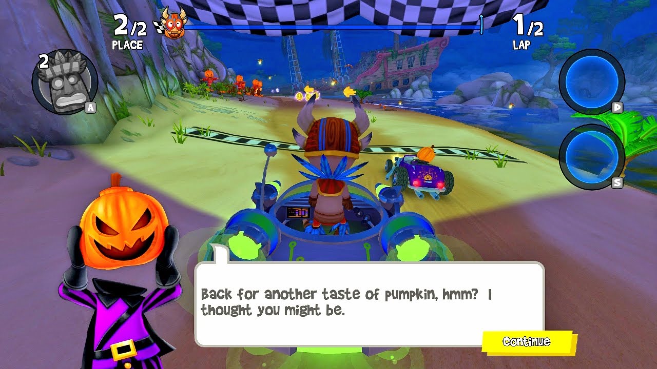 Oog-oog Vs Very Hard Mr. Happy | Beach Buggy Racing 2 island Adventure