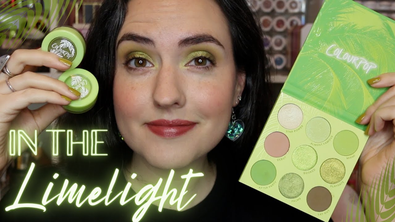 NEW ColourPop IN THE LIMELIGHT Collection | Swatches, Comparisons + Tutorial